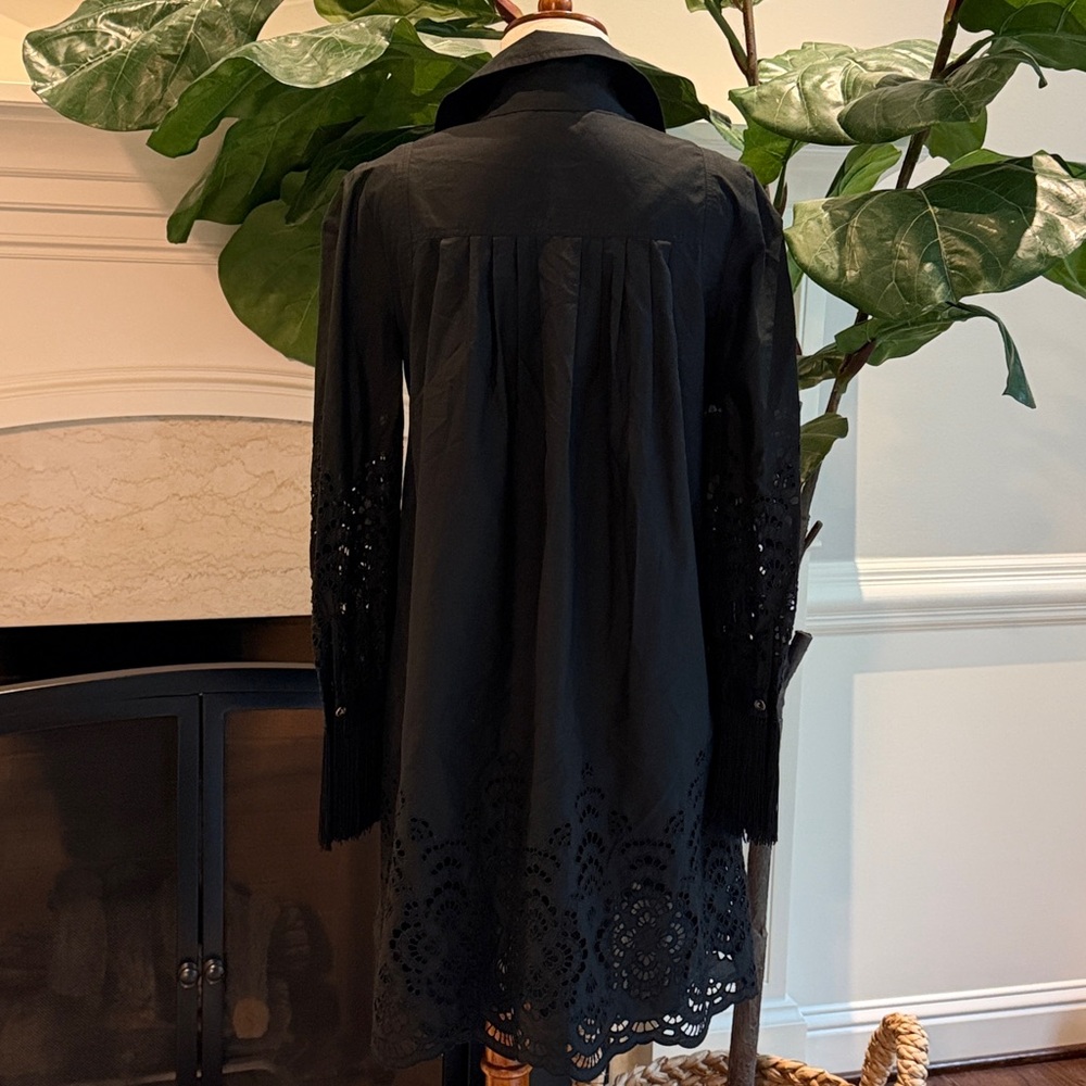 Gucci Shirt Dress w Eyelet Lace Details - Picture 7 of 8